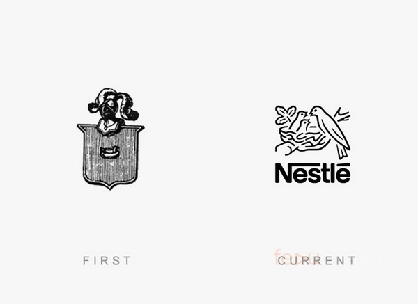                          Ảnh: Logo thương hiệu Starbucks xưa và nay (Nguồn: fedudesign) 
